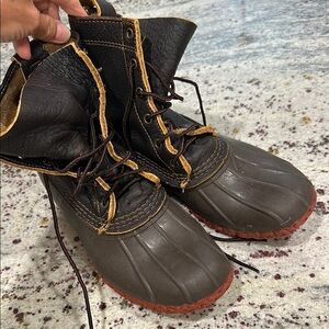 L.L. Bean Brown Duck Boots